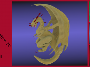 pack monster fantasy 3d 3D 모델