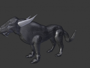 3d fantasy puma 3D Model