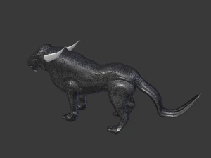 3d fantasy puma 3D Model