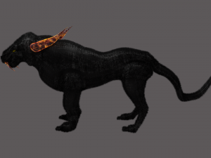 3d fantasy puma 3D मॉडल