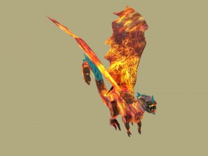 3d lava dragon 3D Модель