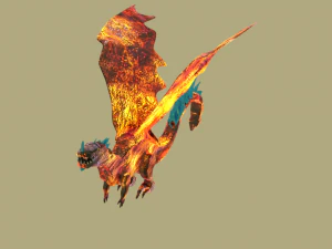 3d lava dragon 3D Model