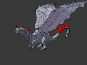 3d lava dragon 3D Модель