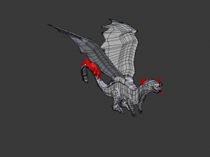 3d lava dragon 3D Модель
