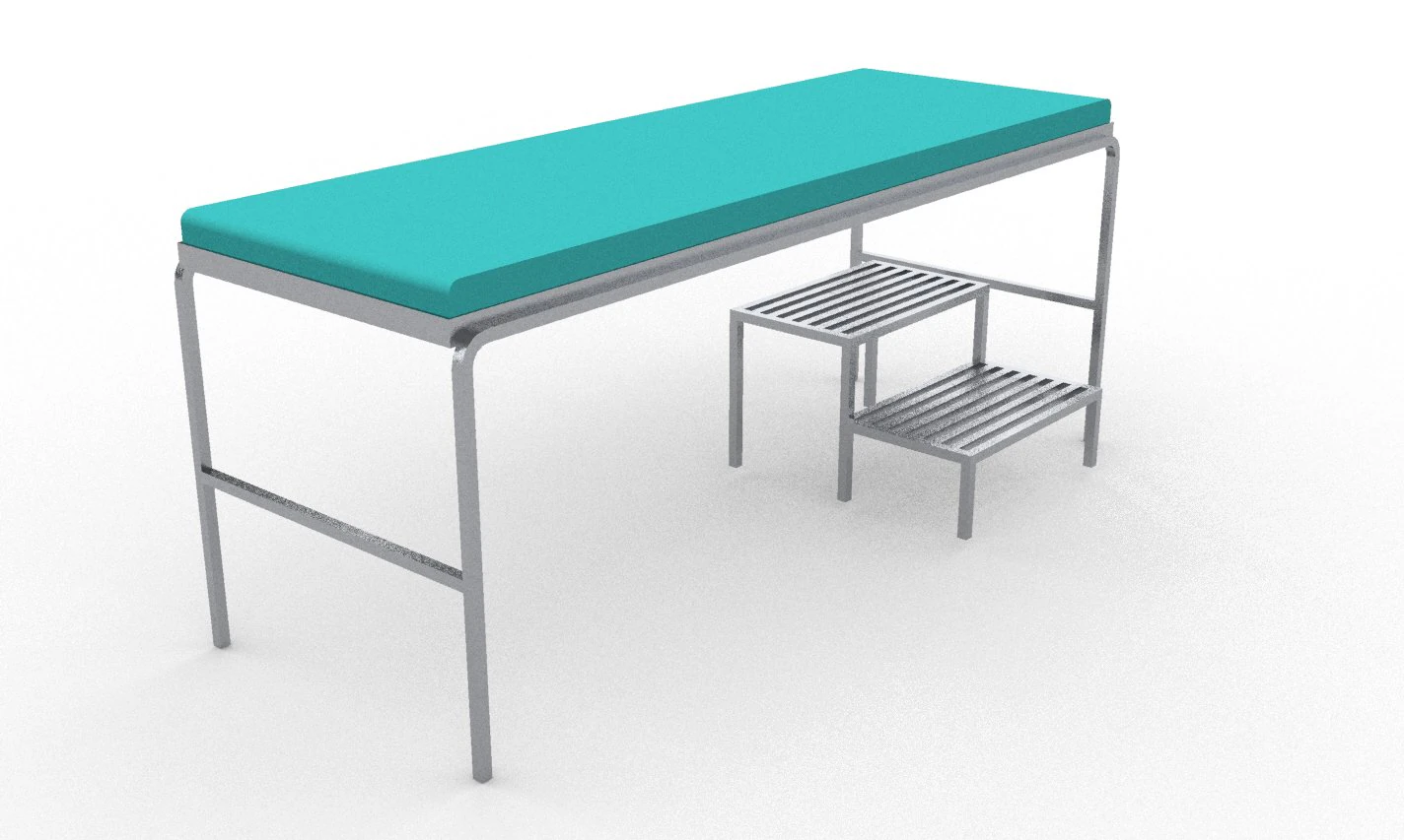 basic stretcher 3D Model .c4d .max .obj .3ds .fbx .stl .blend 