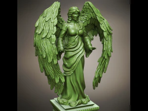 anjo stl Modelo de Impressão 3D