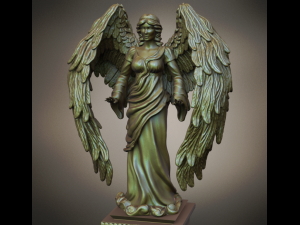angel stl Modèles 3D en vedette
