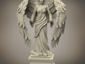 angel stl Modèles 3D en vedette
