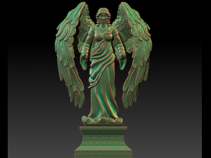 angel stl Modèles 3D en vedette