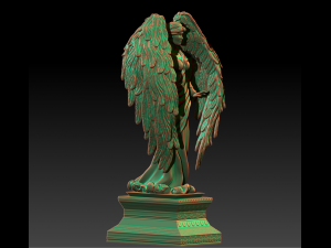 angel stl Modèles 3D en vedette