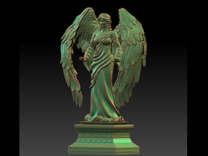 angel stl Modèles 3D en vedette