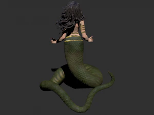 medusa gorgon high poly 3D Model