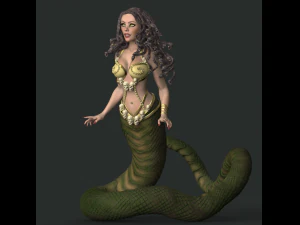 medusa gorgon high poly 3D Model