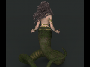 medusa gorgon high poly Model 3D