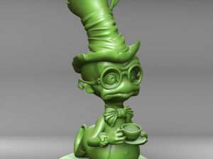 Worm cartoon stl Modèles 3D en vedette