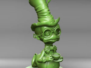 Desenho animado de verme stl Modelo de Impressão 3D