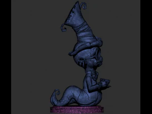 Desenho animado de verme stl Modelo de Impressão 3D