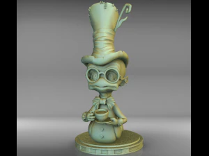 Desenho animado de verme stl Modelo de Impressão 3D