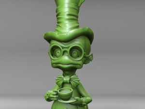 Worm cartoon stl Modèles 3D en vedette