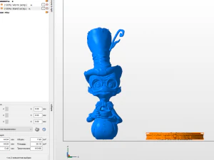 Desenho animado de verme stl Modelo de Impressão 3D