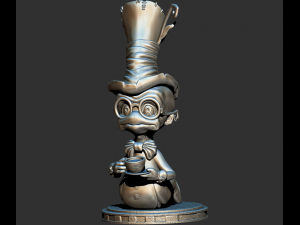 Worm cartoon stl Modèles 3D en vedette