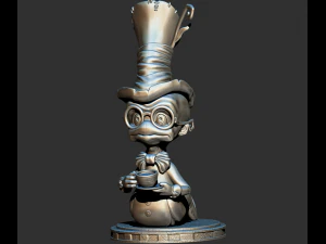 Desenho animado de verme stl Modelo de Impressão 3D