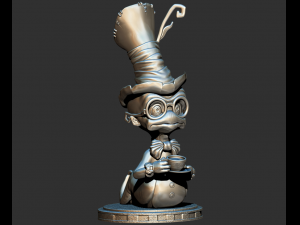 Worm cartoon stl Modèles 3D en vedette