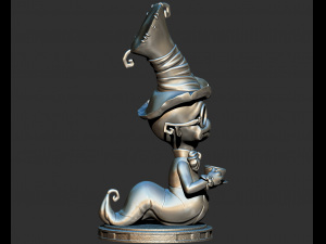 Worm cartoon stl Modèles 3D en vedette