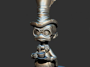 Desenho animado de verme stl Modelo de Impressão 3D