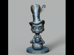 Worm cartoon stl Modèles 3D en vedette
