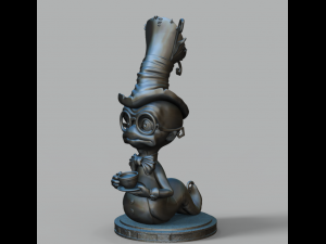 Worm cartoon stl Modèles 3D en vedette