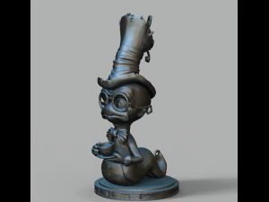 Desenho animado de verme stl Modelo de Impressão 3D