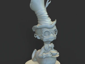Desenho animado de verme stl Modelo de Impressão 3D