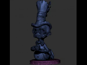Desenho animado de verme stl Modelo de Impressão 3D