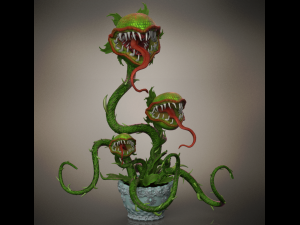 flower killer high poly 3D Model