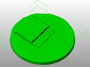 mulher com harpa stl3d impress&atilde;o modelo high poly Modelo de Impressão 3D