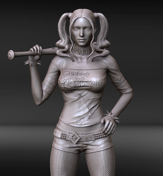 Harley quinn Modello 3D in Donna 3DExport