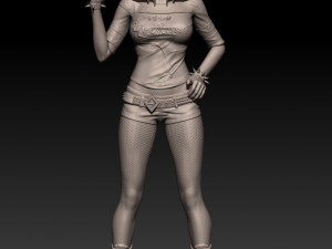 harley quinn 3d print stl Modello di stampa 3D