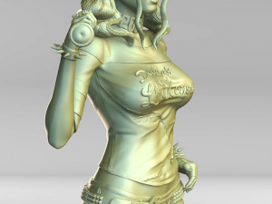 harley quinn 3d print stl Modello di stampa 3D