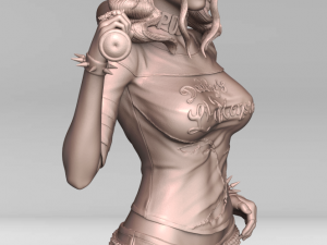harley quinn 3d print stl Modello di stampa 3D