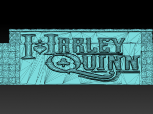 harley quinn 3d print stl Modello di stampa 3D