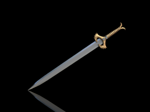blade wonder woman 3d print and high poly 3D Print Model
