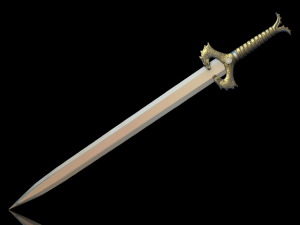 blade wonder woman 3d print and high poly 3D Print Model