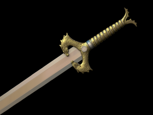blade wonder woman 3d print and high poly 3D Print Model