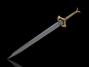blade wonder woman 3d print and high poly 3D Print Model