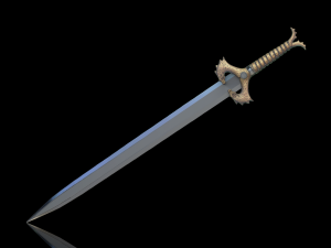 blade wonder woman 3d print and high poly 3D Print Model