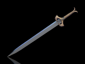 blade wonder woman 3d print and high poly 3D Print Model