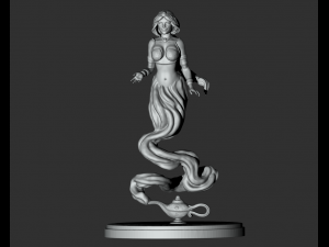 jinnee stl 3d print model Model Cetak 3D