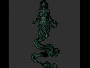 jinnee stl 3d print model 3D Print Model