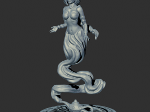 jinnee stl 3d print model Model Cetak 3D